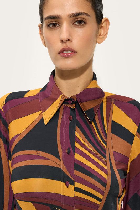 Camicia in Stampa Iride