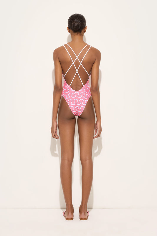 Onda Print Swimsuit