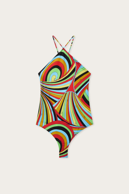 Iride Print Swimsuit