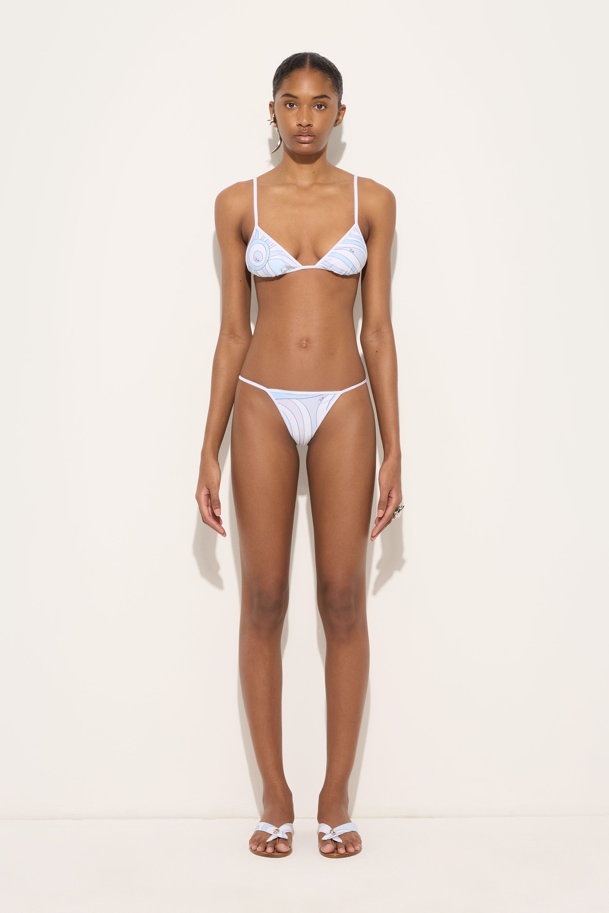 Orchidee Print Bikini Top – PUCCI