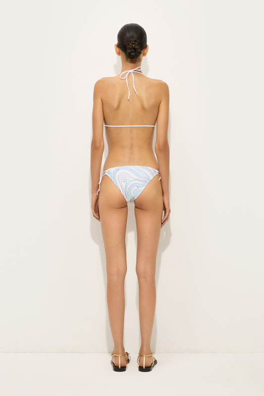 Marmo Print Bikini Bottom