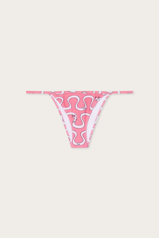Onda Print Bikini Bottom