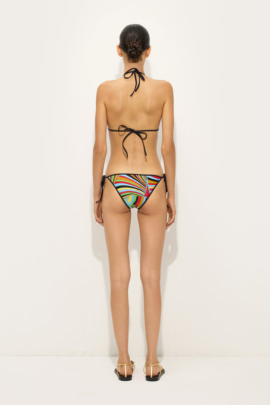 Iride Print  Bikini Top