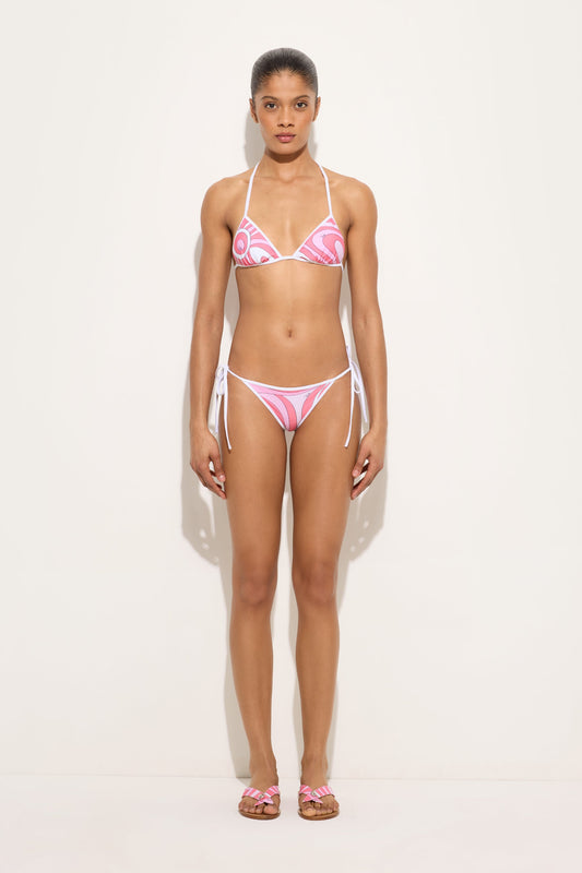 Marmo Print Bikini Bottom