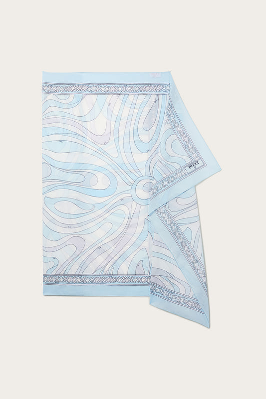 Marmo Print Cotton Sarong