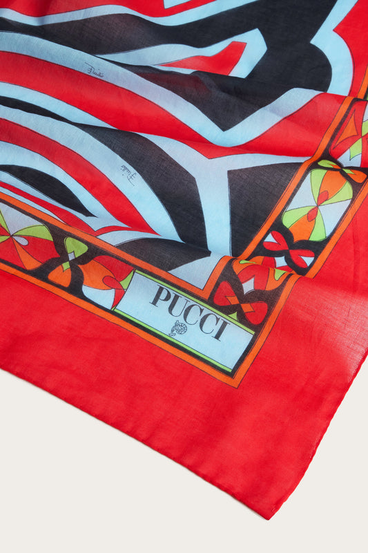 Labirinto Print Cotton Sarong