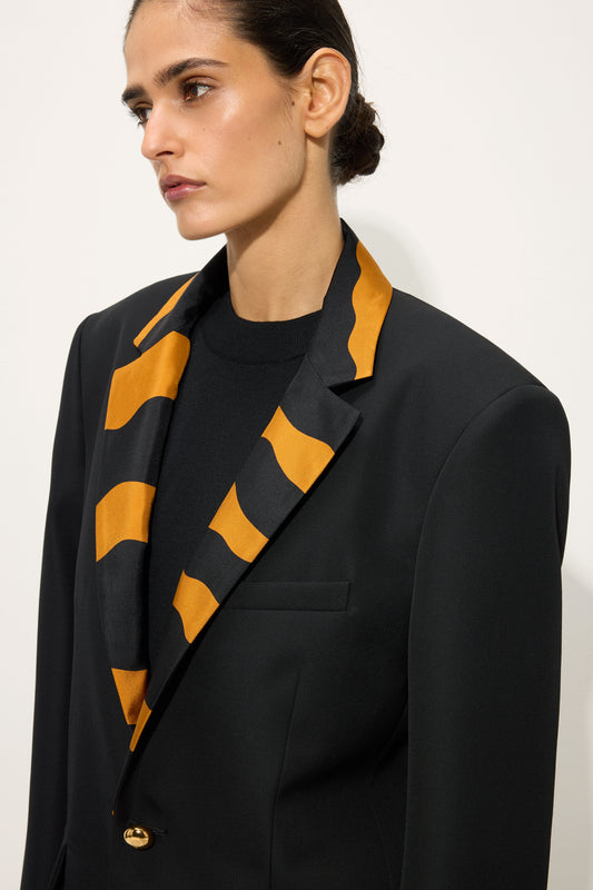 Giacca Oversize in Fresco Lana