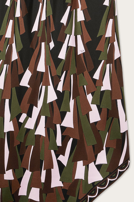 Baiadera Print Silk Dress