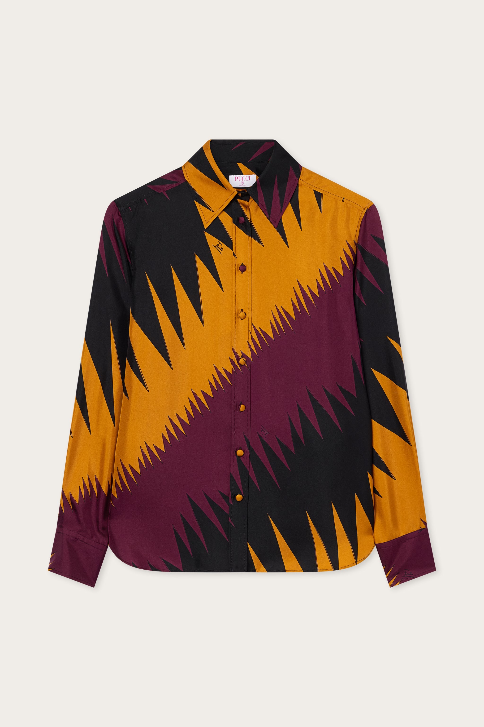 Silk Detail T-Shirt – PUCCI