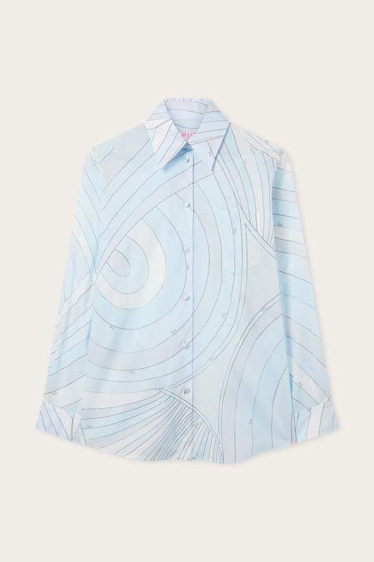 Iride Print Muslin Shirt