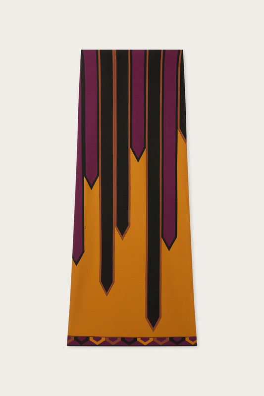 Nastri Print Skirt