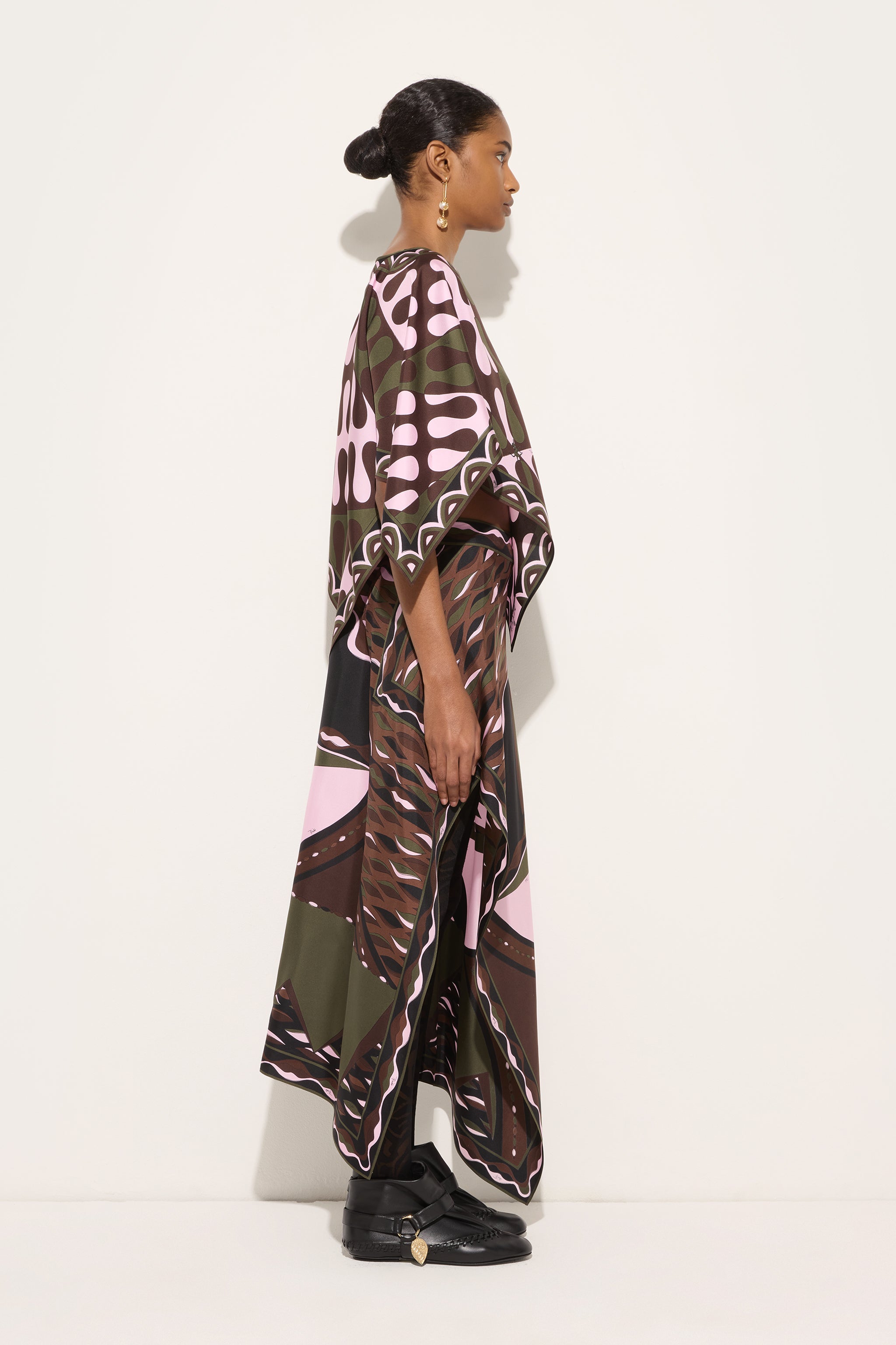 Soleil Print Silk Scarf Skirt – PUCCI