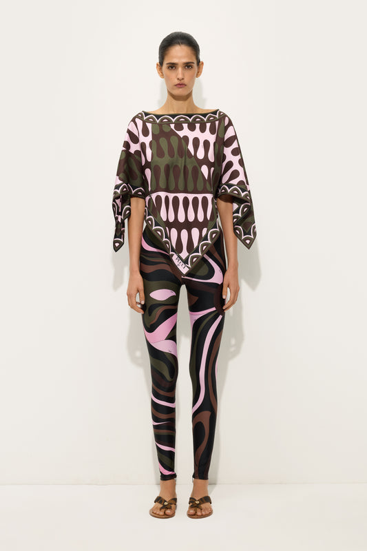 Marmo Print Leggings