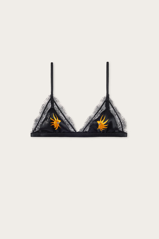 Silk Satin Bralette