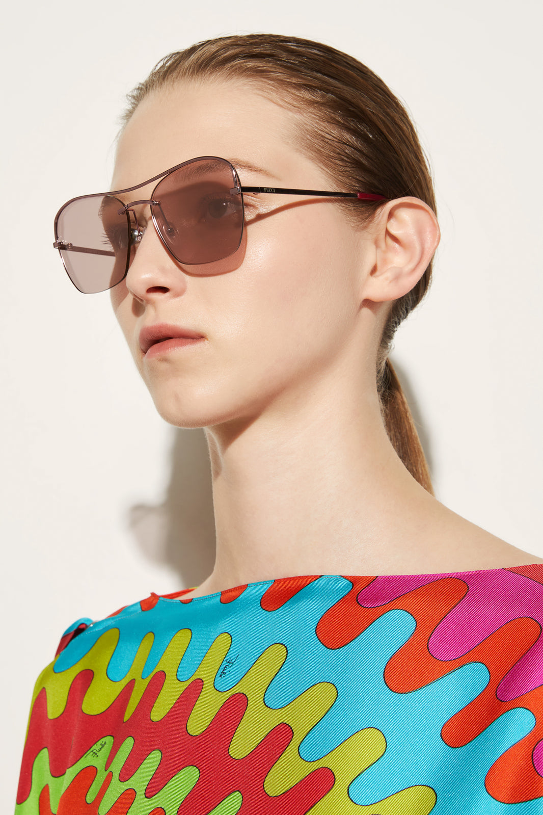 PUCCI Multicolour Print Women Sunglasses main image 0