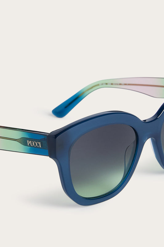 Faded Oversized Sunglasses