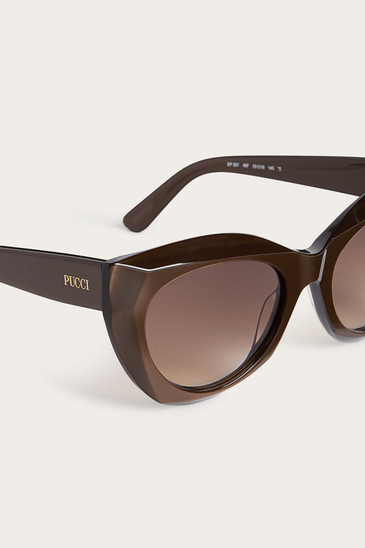 Pucci Oversized Cat-Eye Sunglasses