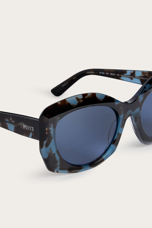 Pucci Bold Rectangular Sunglasses