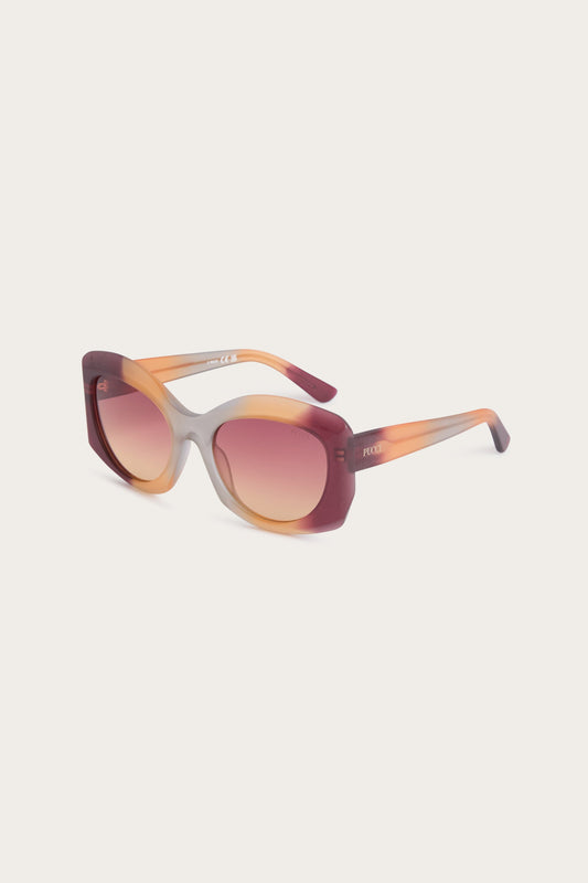 Pucci Bold Rectangular Sunglasses