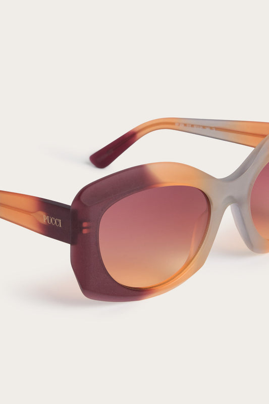 Pucci Bold Rectangular Sunglasses