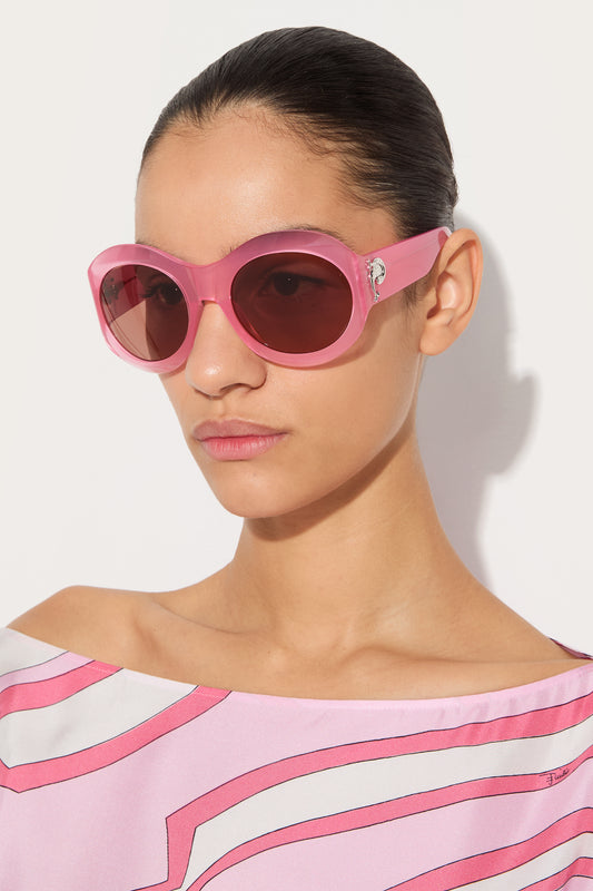 Pucci Fishtail Round Sunglasses