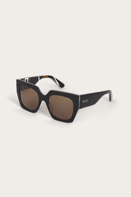 Pucci Oversized Geometric Sunglasses