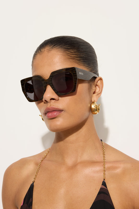 Pucci Oversized Geometric Sunglasses