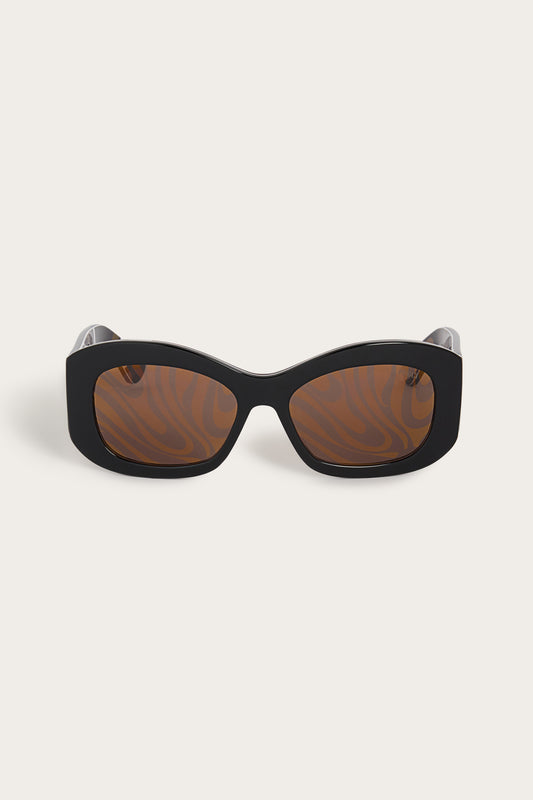 Pucci Rectangular Sunglasses with Printed Lens