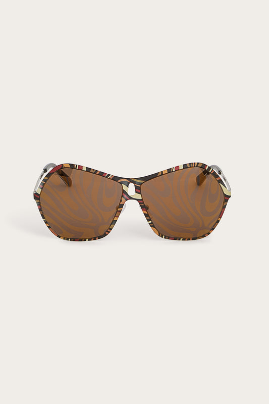 Pucci Printed Oversized Sunglasses