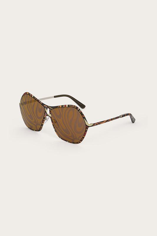 Pucci Printed Oversized Sunglasses