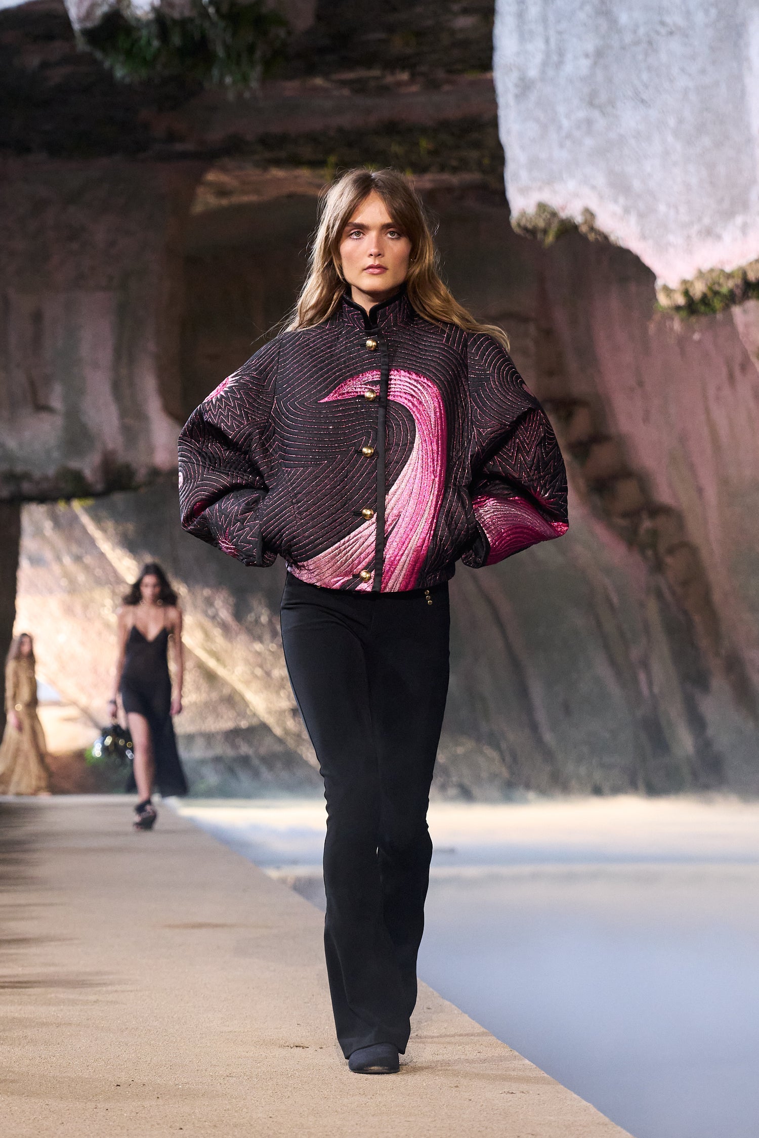 Cigni Print Bomber Jacket