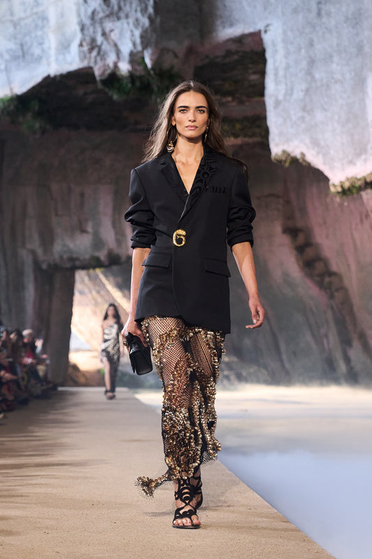 Marmo Embroidered Dress