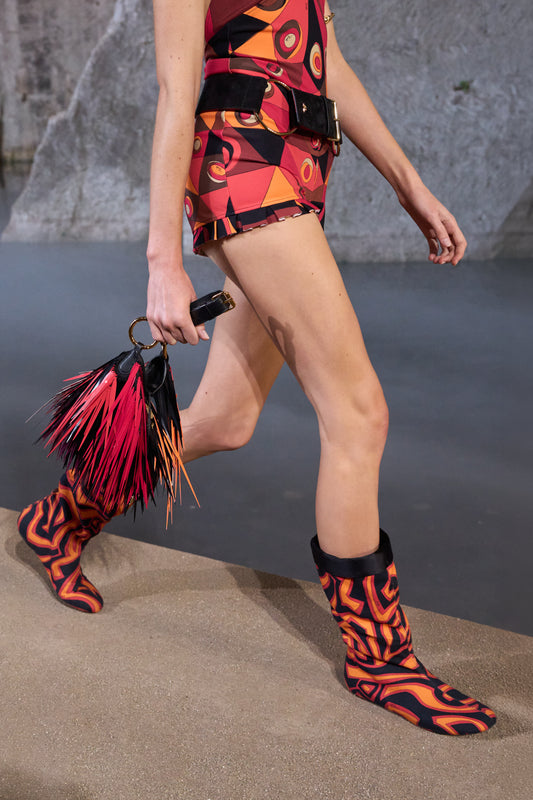 Labirinto Print Boots