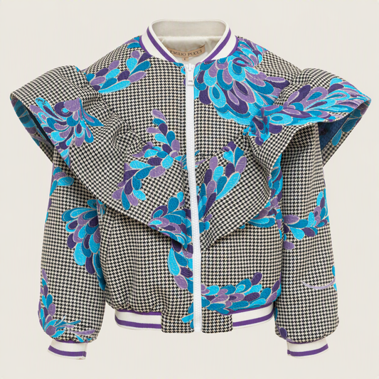 Jacket with Ruffle
