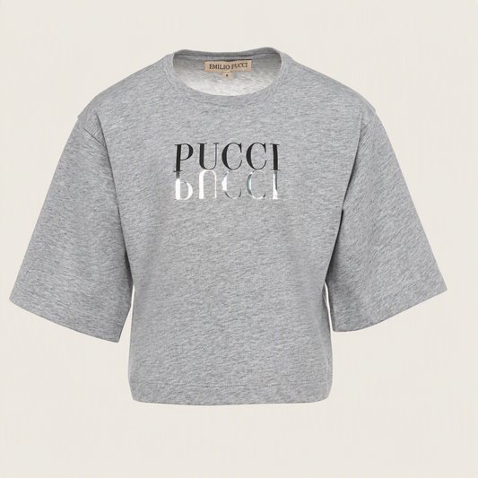 T-Shirt with Reversed Logo