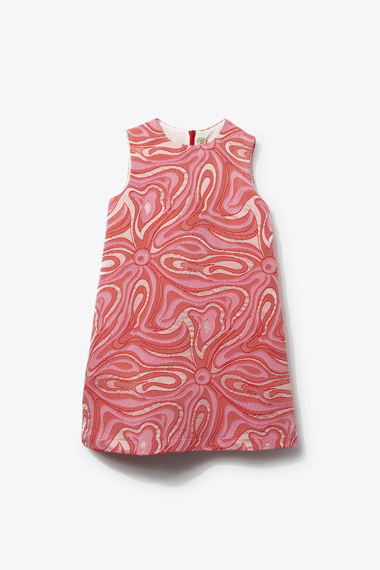 Marmo-Jacquard Dress
