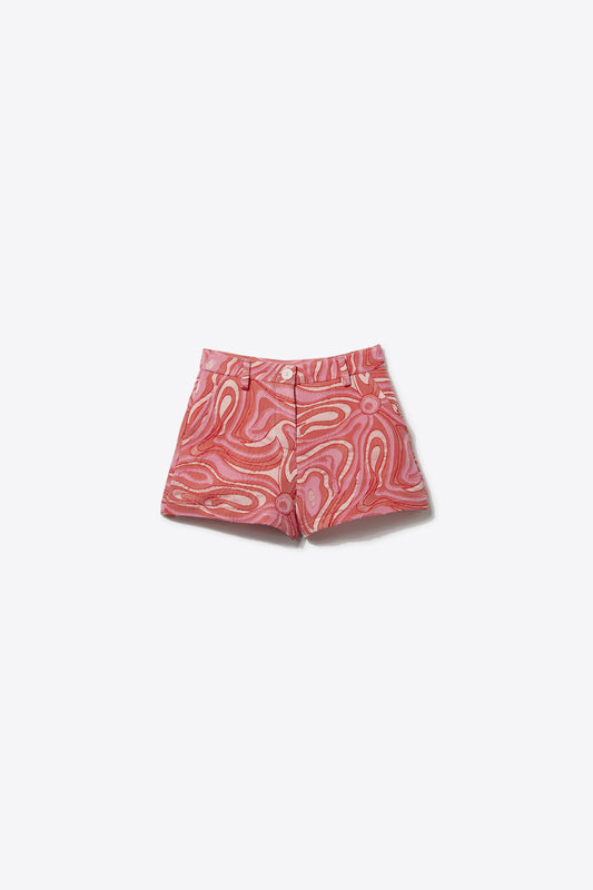 Marmo-Jacquard Shorts