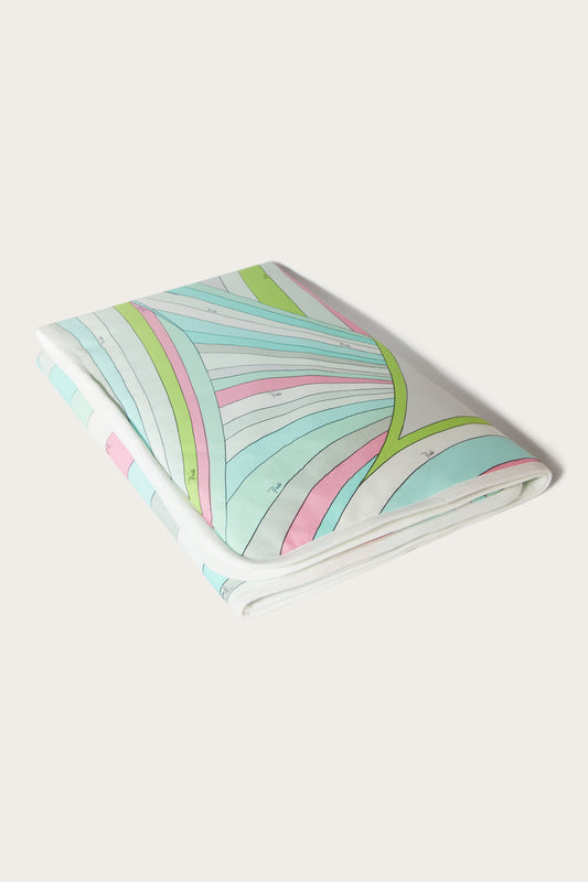 Iride-Print Baby Blanket