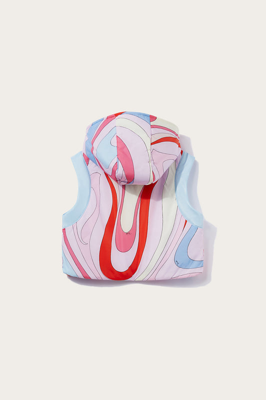 Marmo-Print Gilet View 2 - Pucci