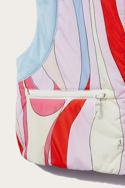 Marmo-Print Gilet View 3 - Pucci