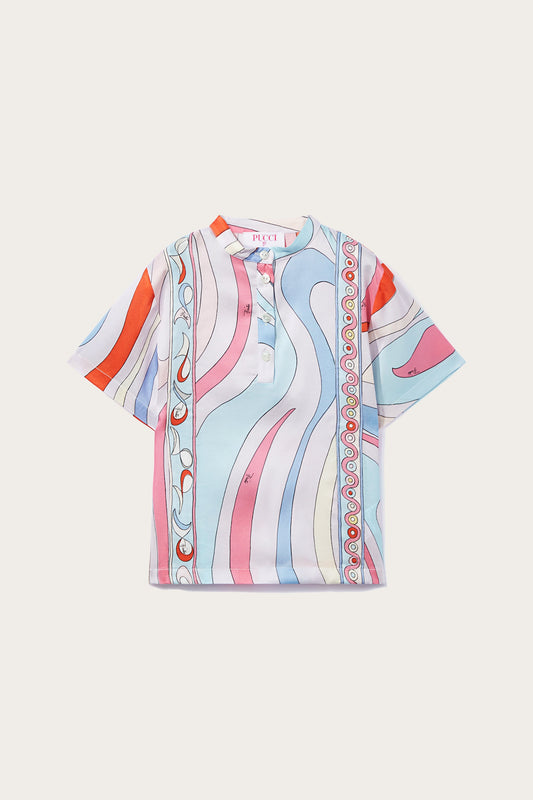 Marmo-Print Shirt View 1 - Pucci