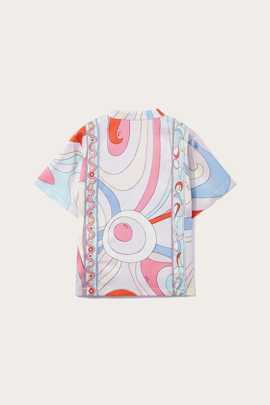 Marmo-Print Shirt View 2 - Pucci