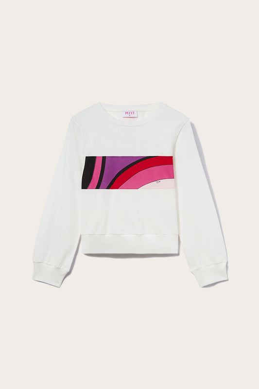 Iride-Print Sweatshirt