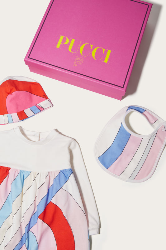 Iride-Print Babygrow Set View 4 - Pucci