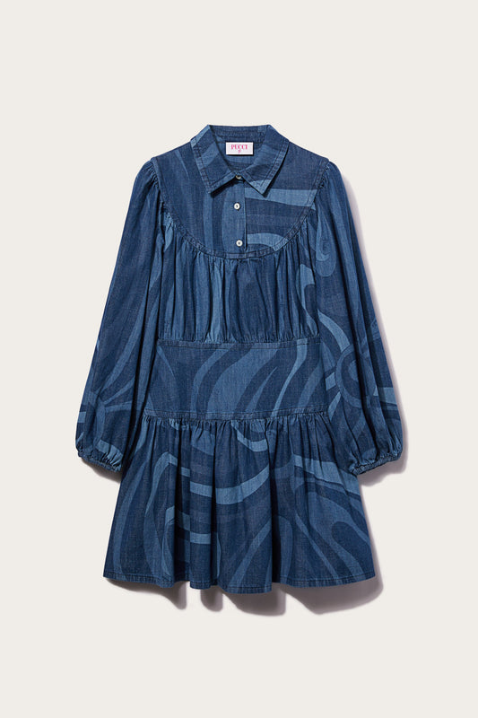 Marmo-Print Dress View 1 - Pucci