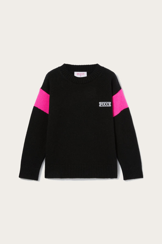 Logo-Intarsia Sweater View 1 - Pucci