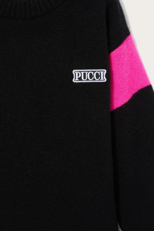 Logo-Intarsia Sweater View 3 - Pucci