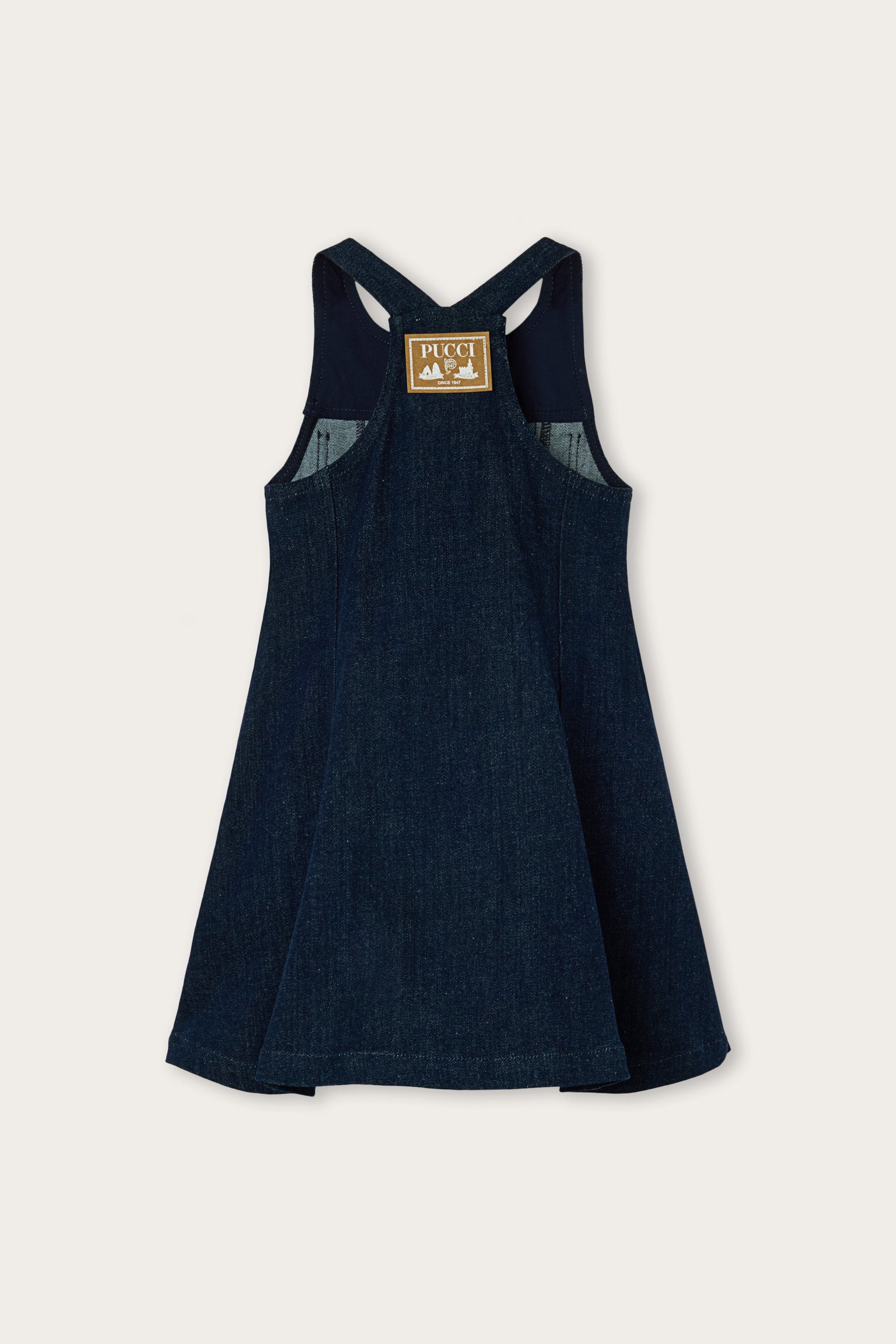 Denim Dress with Applications – PUCCI