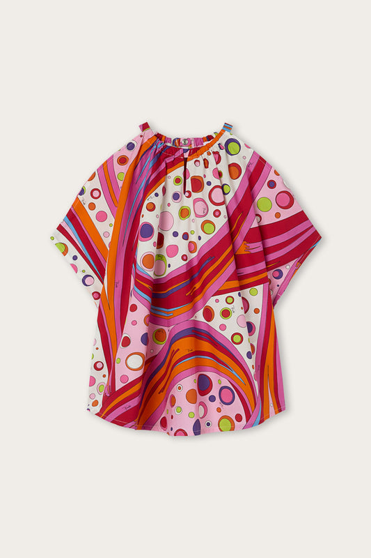Fontane Print Kaftan Dress