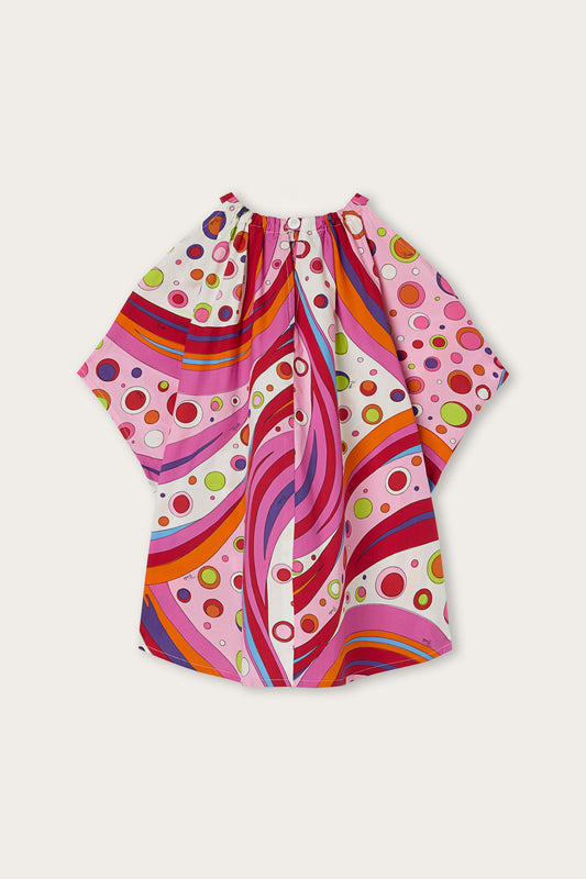 Fontane Print Kaftan Dress